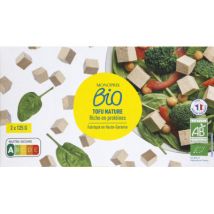 tofu nature 2x125g Biologique