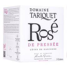 Domaine tariquet rosé de pressée côtes de gascogne 3l