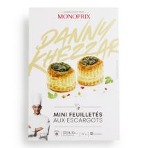 Monoprix & danny khezzar mini feuilletés aux escargots 145g - Danny Khezzar X Monoprix
