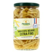 Priméal haricots beurre extra fins bio 660g Biologique