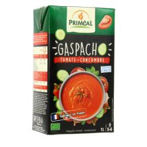 Priméal gaspacho tomates-concombres bio 1l Biologique