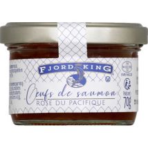 Fjord king oeufs de saumon rose du pacifique 70g