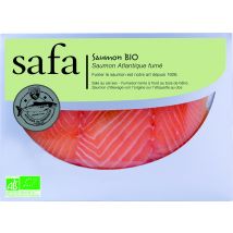Safa saumon fumé bio atlantique x4 tranches 140g Biologique