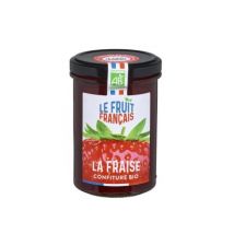 Le fruit français confiture de fraise bio 250g Biologique