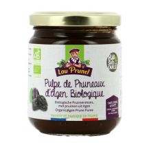 Lou prunel pulpe de pruneaux d'agen bio 225g Biologique