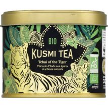 Kusmi tea tchaï of the tiger thé noir bio boite métal 100g Biologique
