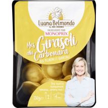 Luana belmondo x monoprix mes girasoli alla carbonara 250g - Luana Belmondo X Monoprix