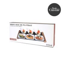 Du bruit dans la cuisine coffret servi sur un plateau