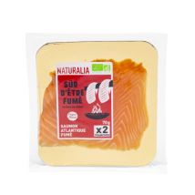 Naturalia saumon fumé d'atlantique bio x2 70g Biologique