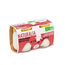 Naturalia yaourt de brebis et crème de châtaigne bio 2x125g Biologique