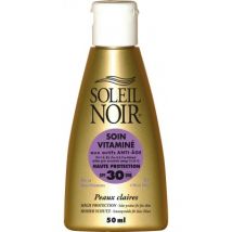 Soleil noir soin vitaminé haute protection spf30 50ml