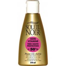 Soleil noir soin vitaminé spf50+ 50ml
