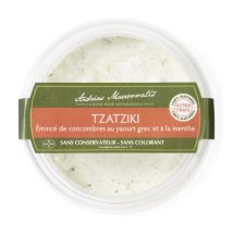 Mavrommatis tzatziki emincés de concombre au yaourt grec et à la menthe 160g
