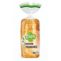 Bien brioche tranchée bio 400g Biologique