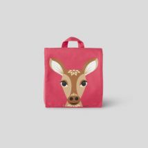 Coq en pate sac à dos imprimé biche