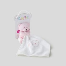 Partner jouet ourson bonbon avec doudou