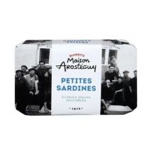 Maison arostéguy petites sardines à l'huile d'olive 20/25 pièces 81g