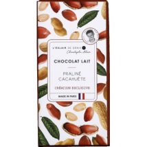 Christophe adam l'eclair de génie chocolat lait praliné cacahuète 90g