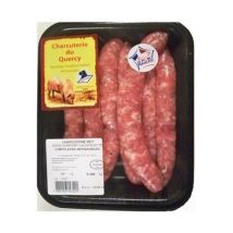 Charcuteries du quercy saucisse de toulouse artisanale 350g