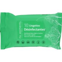 Nu moments lingettes déodorantes biodégradables x15