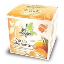 Joli maquis thé noir aux écorces de clémentine corse x10