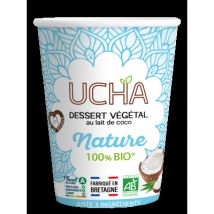Ucha dessert végétal au lait de coco nature bio 350g Biologique