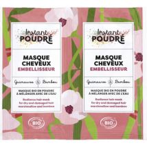 Instant poudré masque cheveux embellisseur guimauve & bambou 2 x 8g