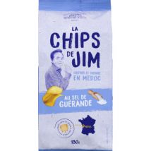 Chips de jim chips au sel de guérande 130g