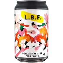L b f bière berliner weisse pèche passion 33cl