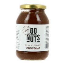 Go nuts beurre de cacahuètes au chocolat bio 500g Biologique
