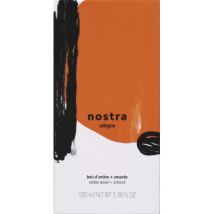 Nostra eau de cologne bois d'ambre + amande 100ml pour femme