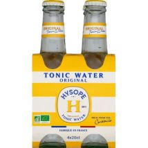 Hysope tonic water original bio 4x20cl