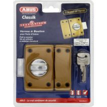 Abus verrou classik, cylindre/bouton, 45mm