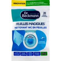 Dr beckmann original nettoyant wc en feuilles fraicheur brise marine *20