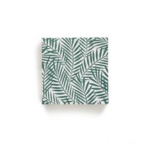 Ppd 20 serviettes, motif palmes, 33x33cm