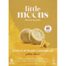 Little moons mochis glacés chocolat blanc caramel
