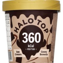 Halo top glace gooey brownie 273gml