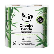 The cheeky panda papier toilette 100% bambou pack x4