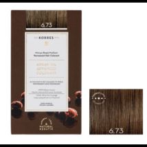 Korres coloration permanente à l'huile d'argan, 6 73 doré cacao145ml
