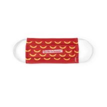 Naturalia masque en tissu lavable banane x1