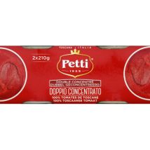 Petti double concentré de tomate 2x210g