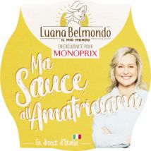 Luana belmondo x sauce all'amatriciana 130g - Luana Belmondo X Monoprix
