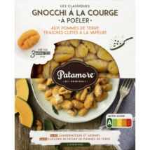 Patamore gli originali gnocchi rigati à la courge x2 portions, 400g