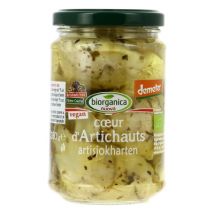 Bio organica nuova cœur d'artichaut à l'huile d'olive bio 280g Biologique