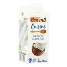 Eco mil crème cuisine coco bio 200ml Biologique