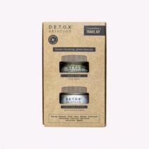 Detox skin food travel kit coffret 3scrub+