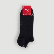 Puma lot de 3 paires de chaussettes invisible en jersey blanc t43/46