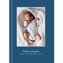 Digital "Babylove Blau" im Format A4 hoch