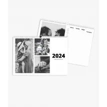 Calendario Famiglia 2024 con le tue foto