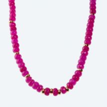Collier Jade pink